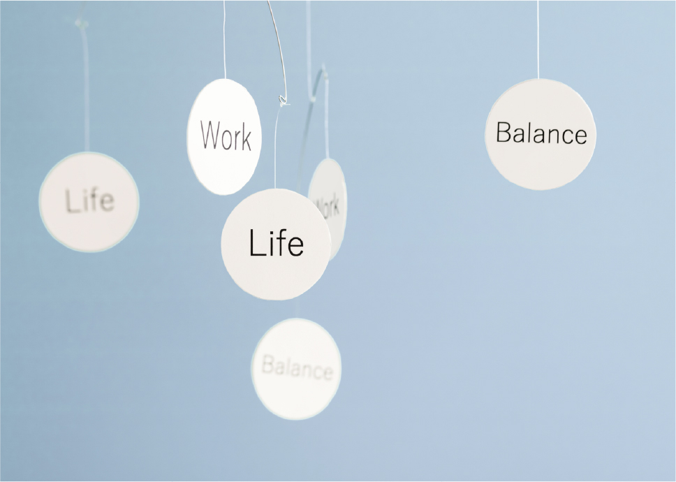 life/work/balanceのイラスト